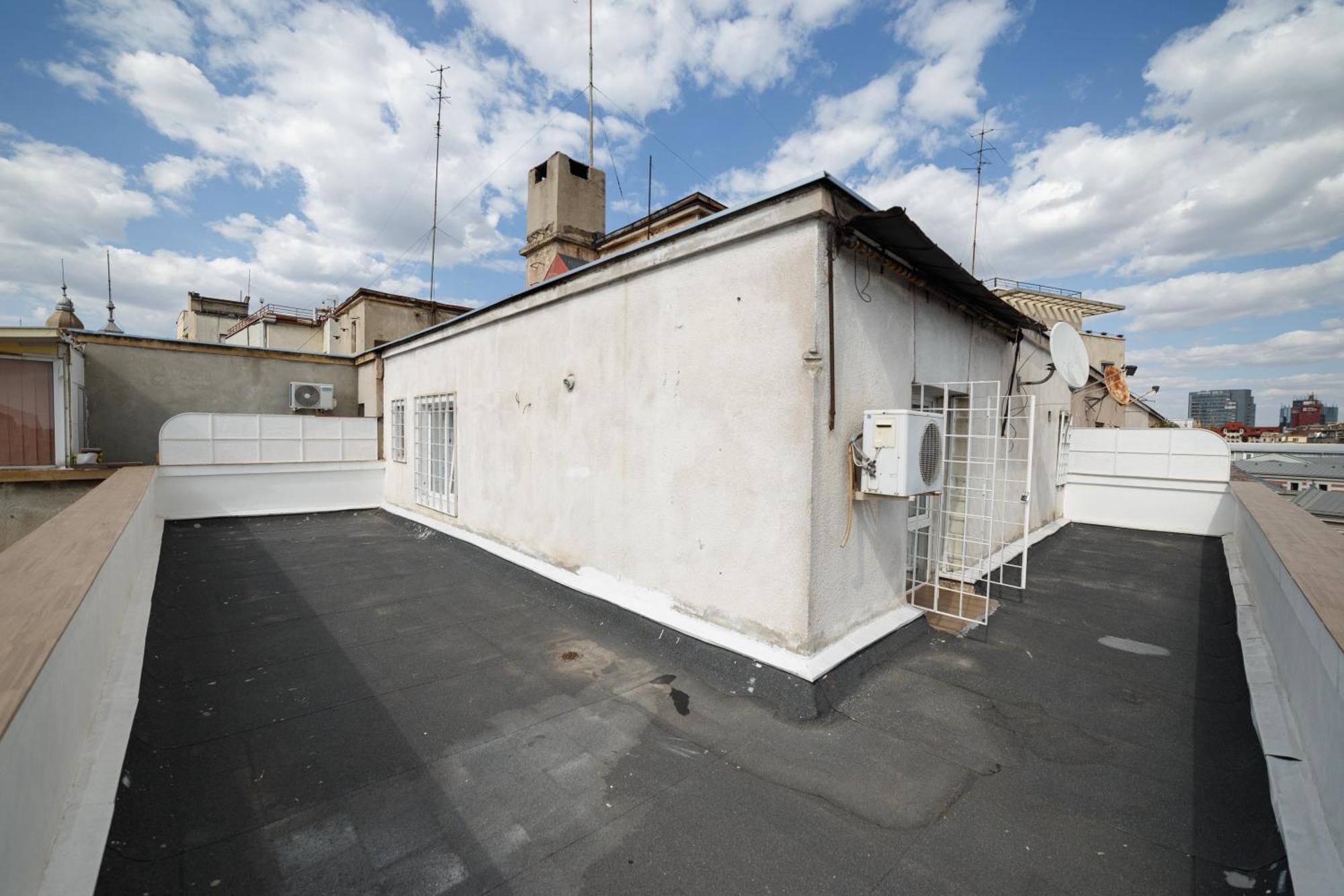 Rooftop Apartment Street Doamnei บูคาเรสต์ ภายนอก รูปภาพ